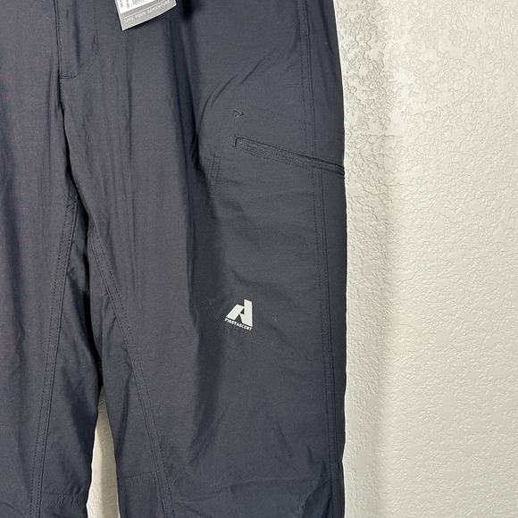 NWT Eddie Bauer Men's Lined Guide Pro Pant Black UPF Stretch Cargo 36x32 - Picture 3 of 13